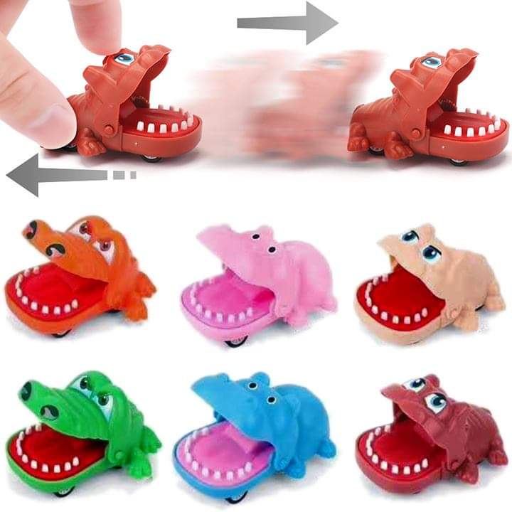 Pull Back Animal Chompers (100 Units) 