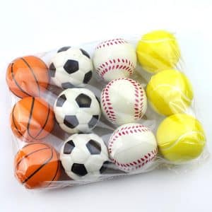 60mm Sports Balls (120 units)