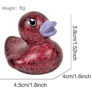 Small Glitter Ducks (100)